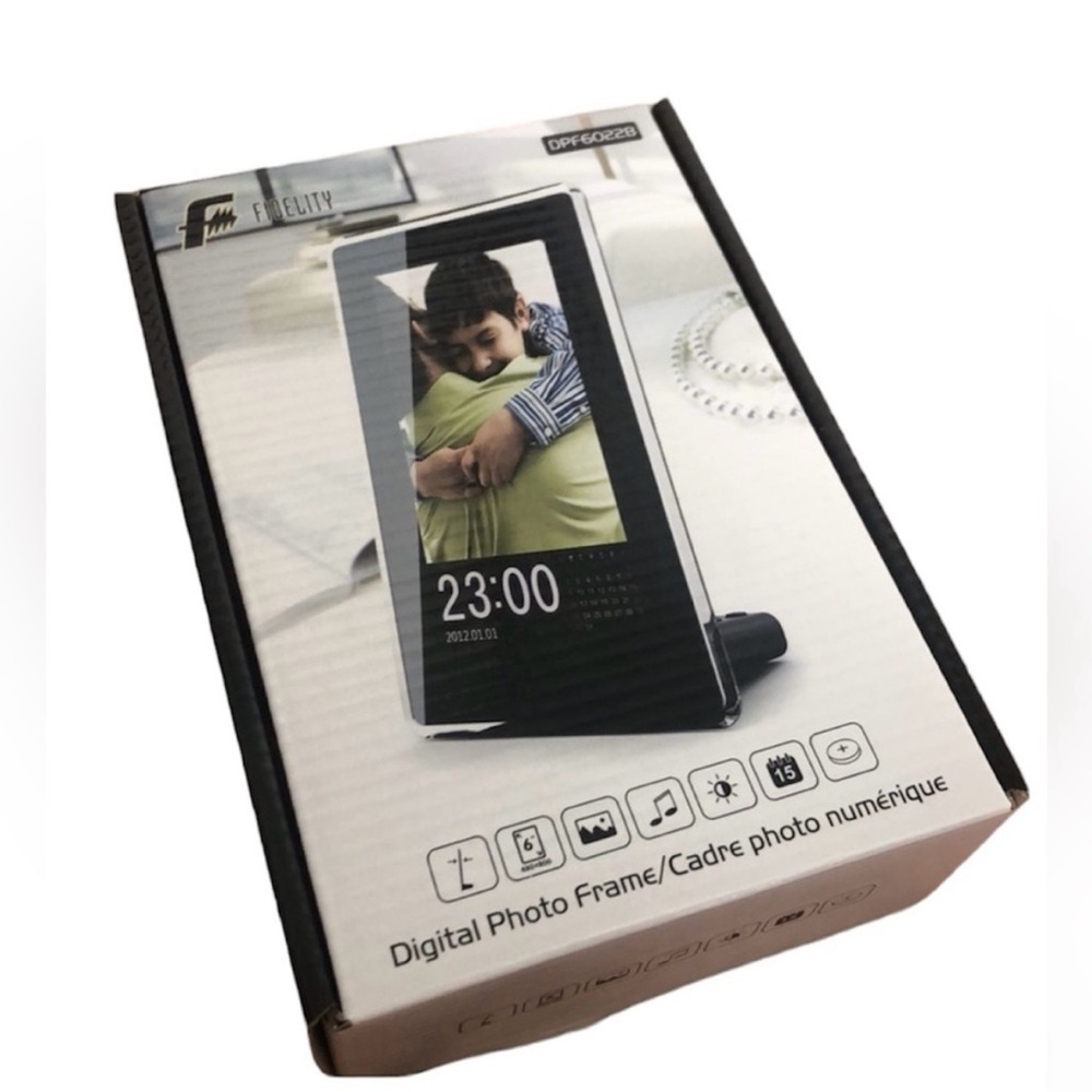 New Digital Photo Frame/Clock/Calendar